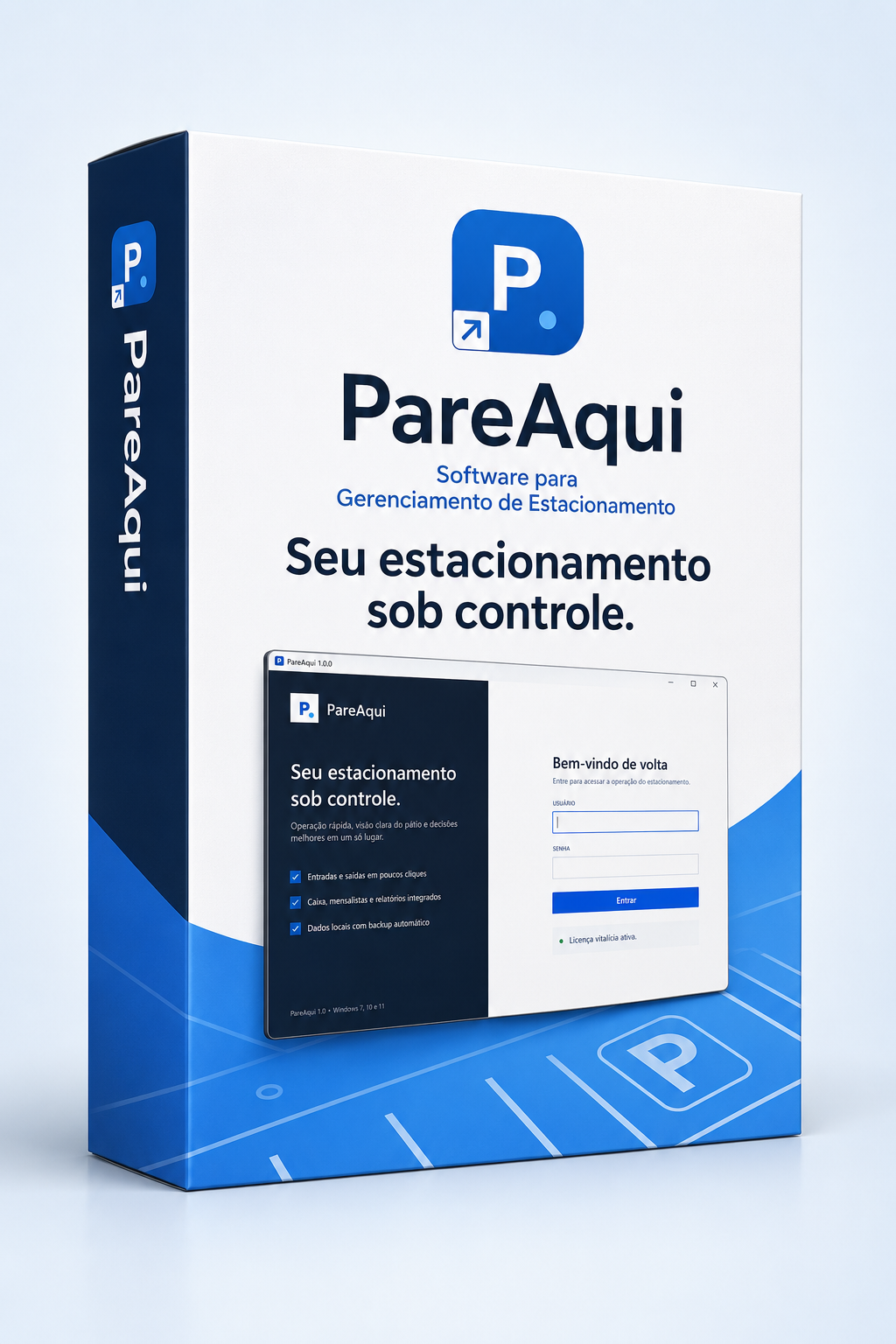 PareAqui — software para gerenciamento de estacionamento